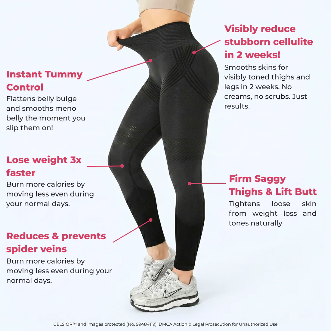 FlexCurve Fit™ High-Waist Leggings